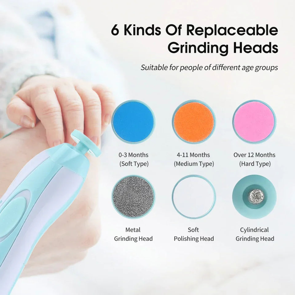 6 in 1 Baby Nail Clipper Nail Cutter Manicure & Pedicure Newborn to