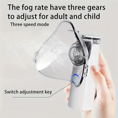 Portable Mesh Nebulizer Compact Mist Inhalation Device