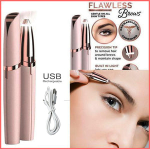 Rechargeable Flawless Eyebrow Hair Remover Eyebrow Trimmer Pen