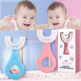 Silicone U-Shape Baby Toothbrush & Gum Protector – Pack of 2