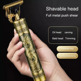 Vintage T9 Rechargeable Hair Trimmer Shaving Machine Professional