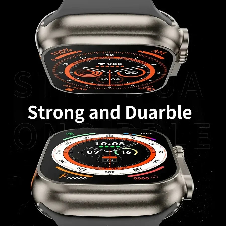 Y80 Ultra Smart Watch With 8 Straps 2.02inch Special Package