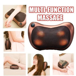 Multifunctional Body Pillow Massager With Heat, Deep Tissue Kneading