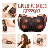 Multifunctional Body Pillow Massager With Heat, Deep Tissue Kneading