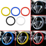 Soft Silicone Car Steering Wheel Cover Non-Slip Car Decoration