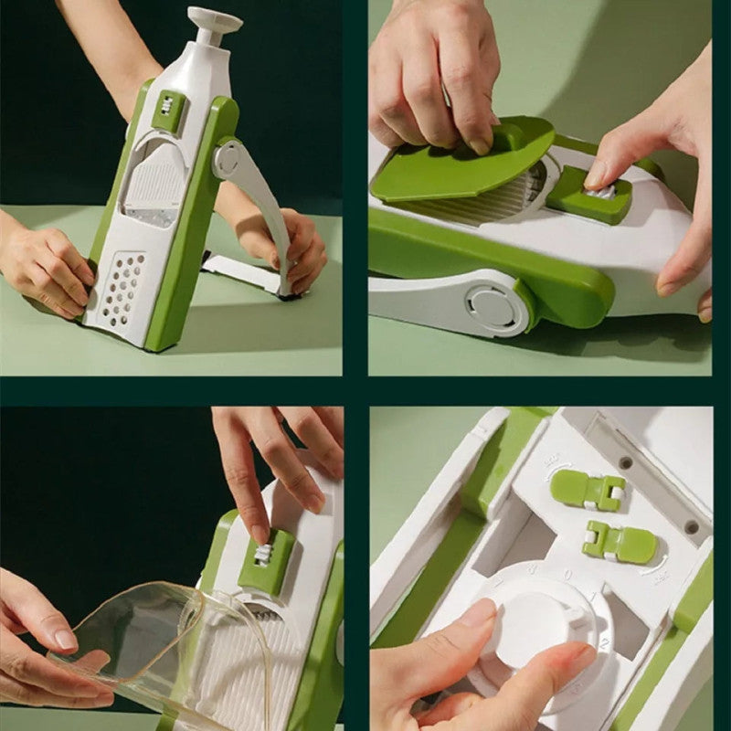 5-in-1 Mandoline Vegetable & Fruit Slicer Kitchen Prep Tool