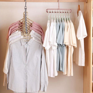 Adjustable Multipurpose Plastic Hangers – Pack of 5