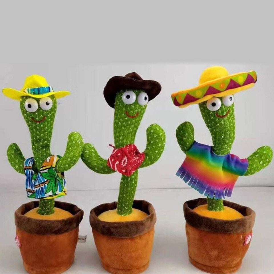 Dancing Cactus Toy with Recording Rechargeable – Reliable Performance