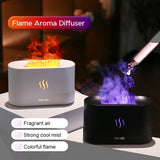 RGB Flame Humidifier & Aroma Diffuser Ambient Mist Lamp