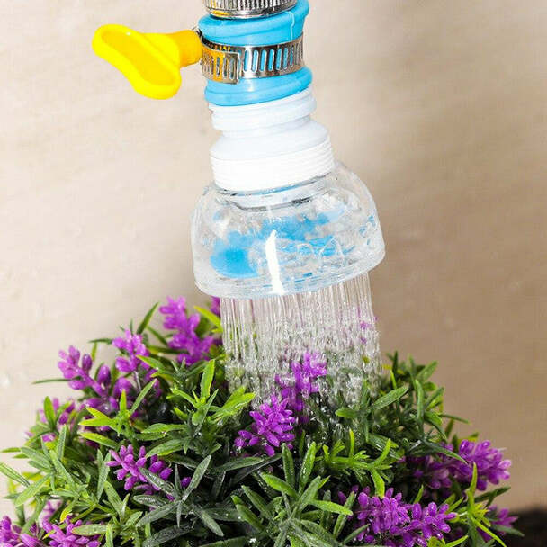 **Rotating Kitchen Faucet Nozzle – Water-Saving Tap Extender with Anti-Splash Spray & Filter**