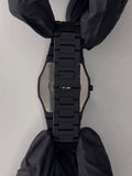 Black Arabic-Style Dial Watch Everyday Timepiece