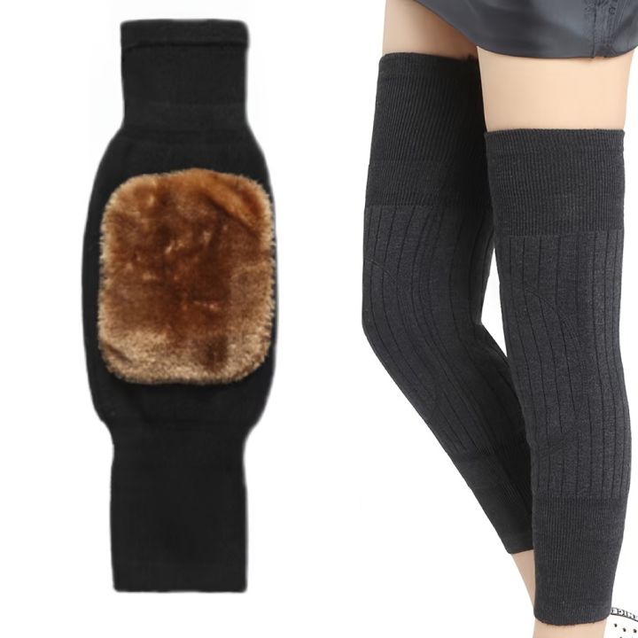Thermal Leg Warmers Soft Cold-Weather Layer