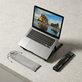 **Foldable Ergonomic Laptop Stand – Lightweight Portable Laptop Holder for Desk & Office Use**