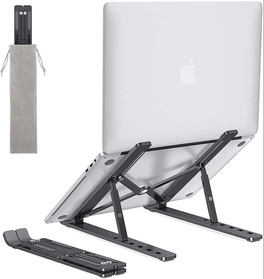 **Foldable Ergonomic Laptop Stand – Lightweight Portable Laptop Holder for Desk & Office Use**