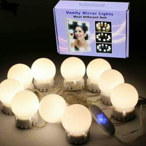 LED Mirror Lights Make Up Vanity Mirror Light with 10 Light for