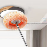 360 degree rotating floor mop, wall cleaner with long handle cleaning