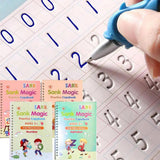 Magic Practice Copybook for Kids, Children Reusable – Pack of 4