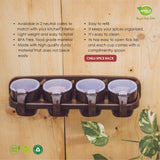 4 In 1 Beautiful Chili Spice Rack Wall Hanging Kitchen Rack