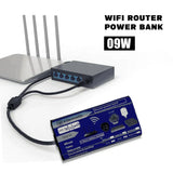 WiFi Router UPS Power Bank 9 Volts 4 Hours Guaranteed Backup