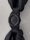 Black Arabic-Style Dial Watch Everyday Timepiece