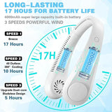 Rechargeable Portable Hanging Neck Fan – Reliable Performance