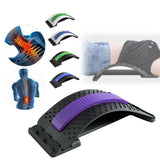 Magic Back Stretcher Lower Lumbar Massage Support Spine Pain Relief
