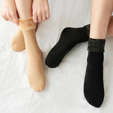 Ladies Velvet Cashmere Warm Socks For Ladies– Thick Wool – 2 Pairs