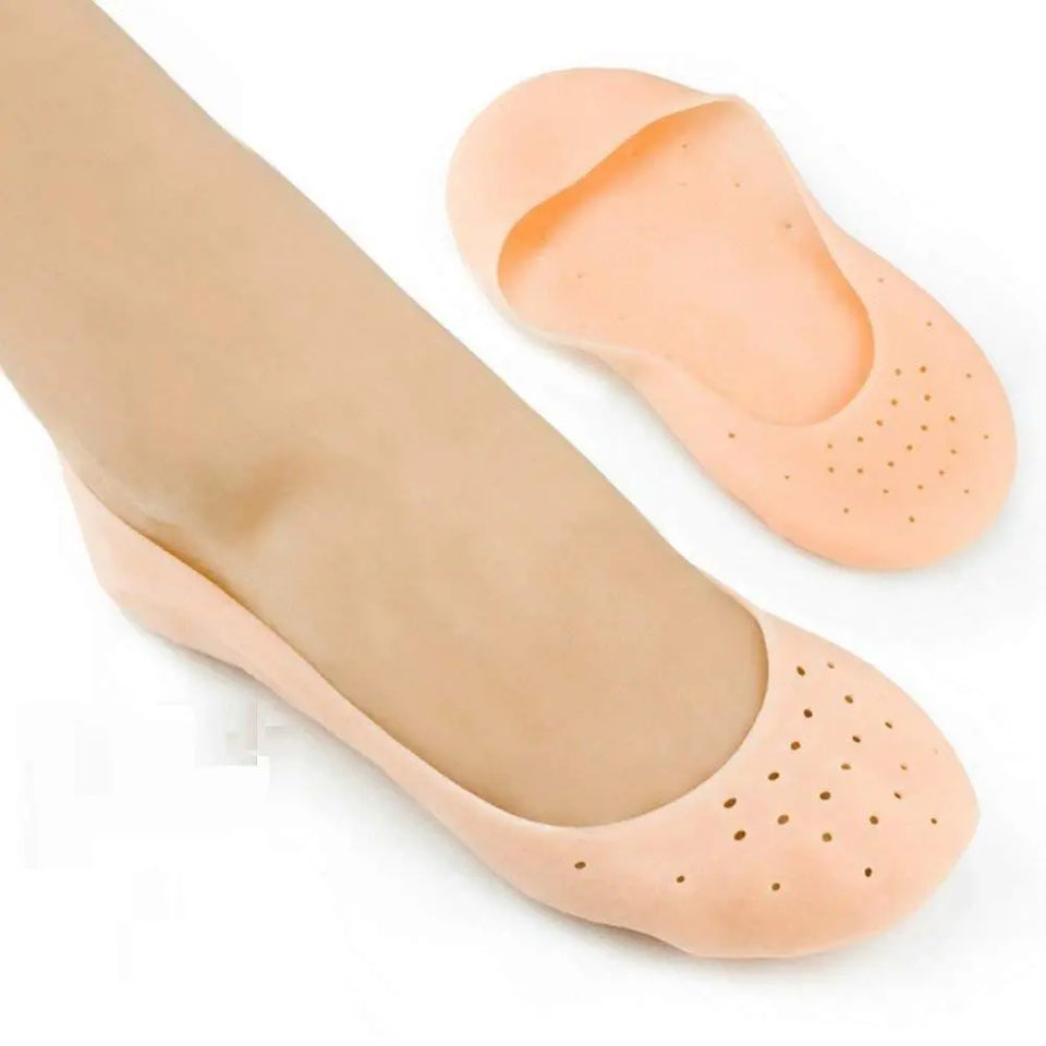 4pcs Anti Crack Full Length Silicone Foot Protector – 2 Pairs