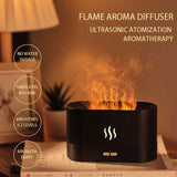 RGB Flame Humidifier & Aroma Diffuser Ambient Mist Lamp