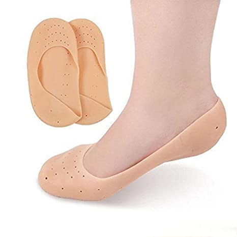 4pcs Anti Crack Full Length Silicone Foot Protector – 2 Pairs