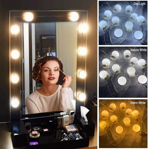 LED Mirror Lights Make Up Vanity Mirror Light with 10 Light for