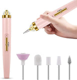 5 In 1 Professional Manicure Pedicure Kit Nail Grinding, Burnishing