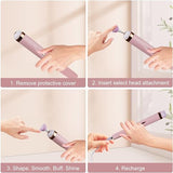 5 In 1 Professional Manicure Pedicure Kit Nail Grinding, Burnishing
