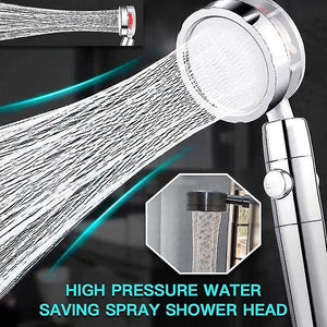 360 Degrees Rotating High Pressure Shower Heads, Handheld Turbo Fan