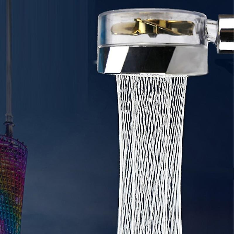 360 Degrees Rotating High Pressure Shower Heads, Handheld Turbo Fan