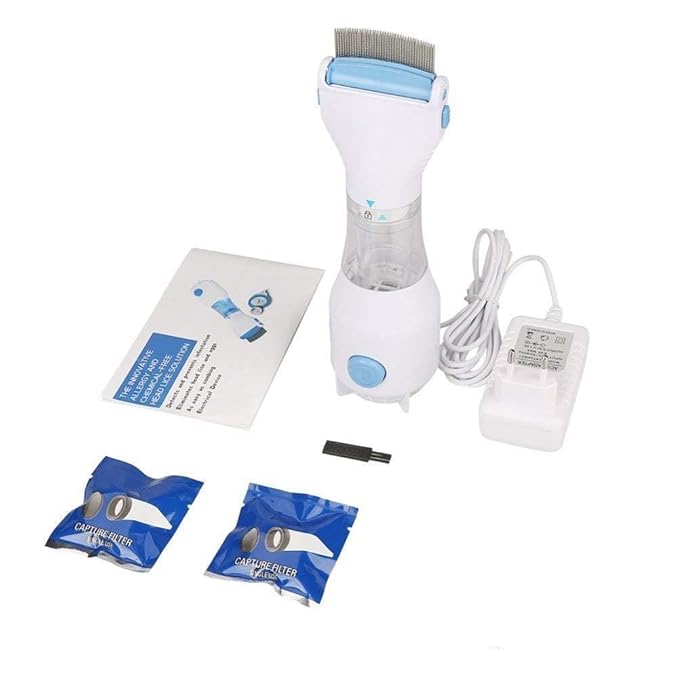 Electric Lice Removal Comb Fine-Tooth Scalp Care Tool