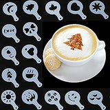 Pcs Coffee Stencil Template Set – Everyday Kitchen Use – Pack of 32