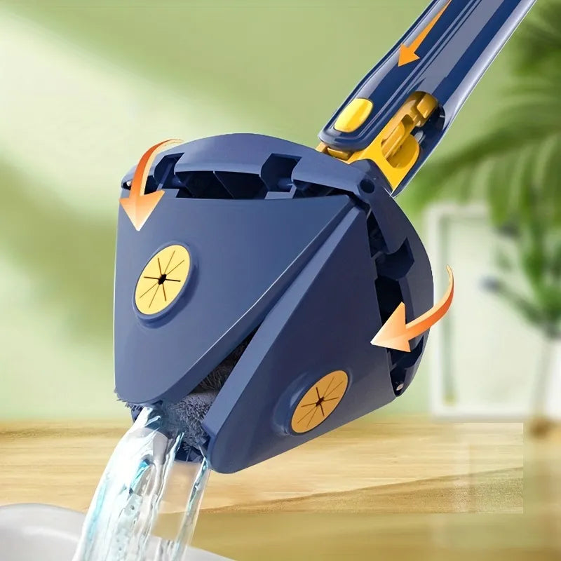 Triangle Mop 360 Adjustable With Twist Squeeze – Everyday Kitchen Use