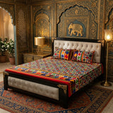 3D Crystal Cotton 3-piece Bedsheet Set AY0010061