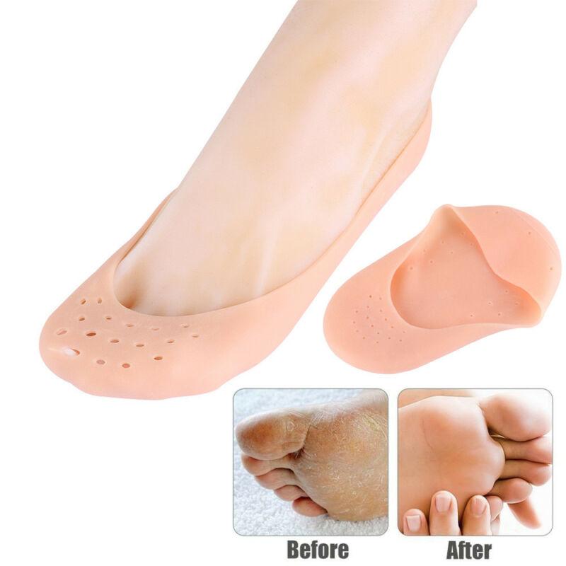 4pcs Anti Crack Full Length Silicone Foot Protector – 2 Pairs