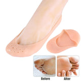 4pcs Anti Crack Full Length Silicone Foot Protector – 2 Pairs
