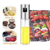 Stainless Steel Olive Oil Vinegar Sprayer Oil Spray Bottle Dispenser