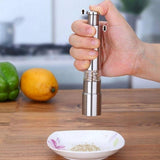 Stainless Steel Mini Pepper Grinder Mill Premium Tall Premium Salt