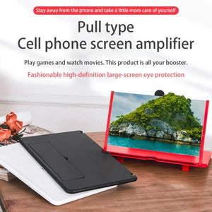 3D Mobile Phone Screen Expander And Screen Magnifier Amplifier 3D