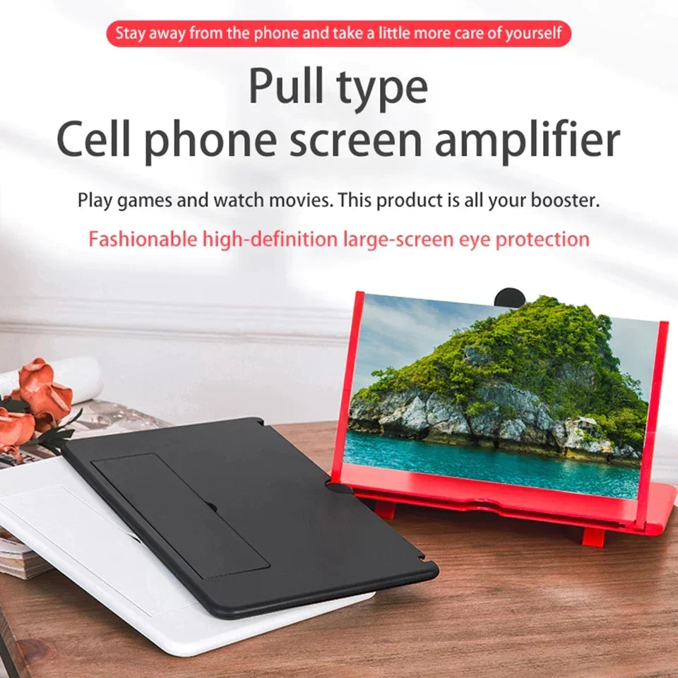 3D Mobile Phone Screen Expander And Screen Magnifier Amplifier 3D