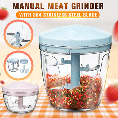 Large Size 900ml Sharp Balded Speedy Chopper – Everyday Kitchen Use
