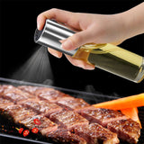 Stainless Steel Olive Oil Vinegar Sprayer Oil Spray Bottle Dispenser