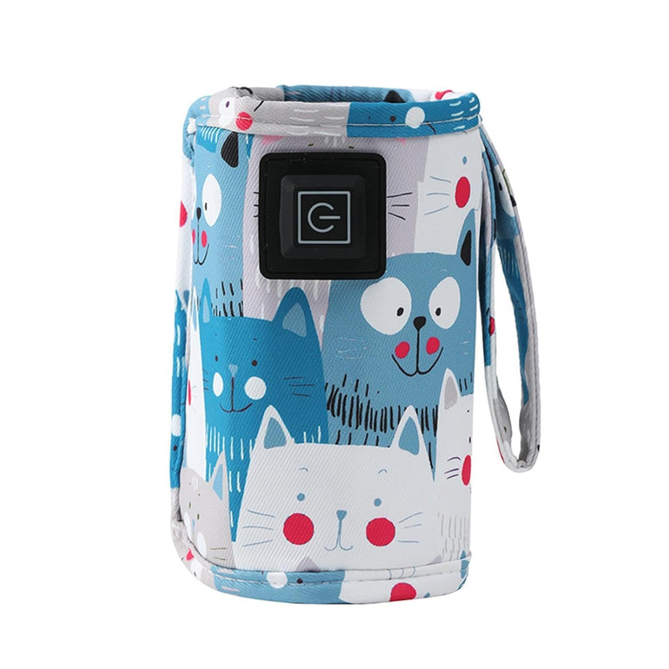 Portable USB Baby Bottle Warmer Travel Feeding Sleeve