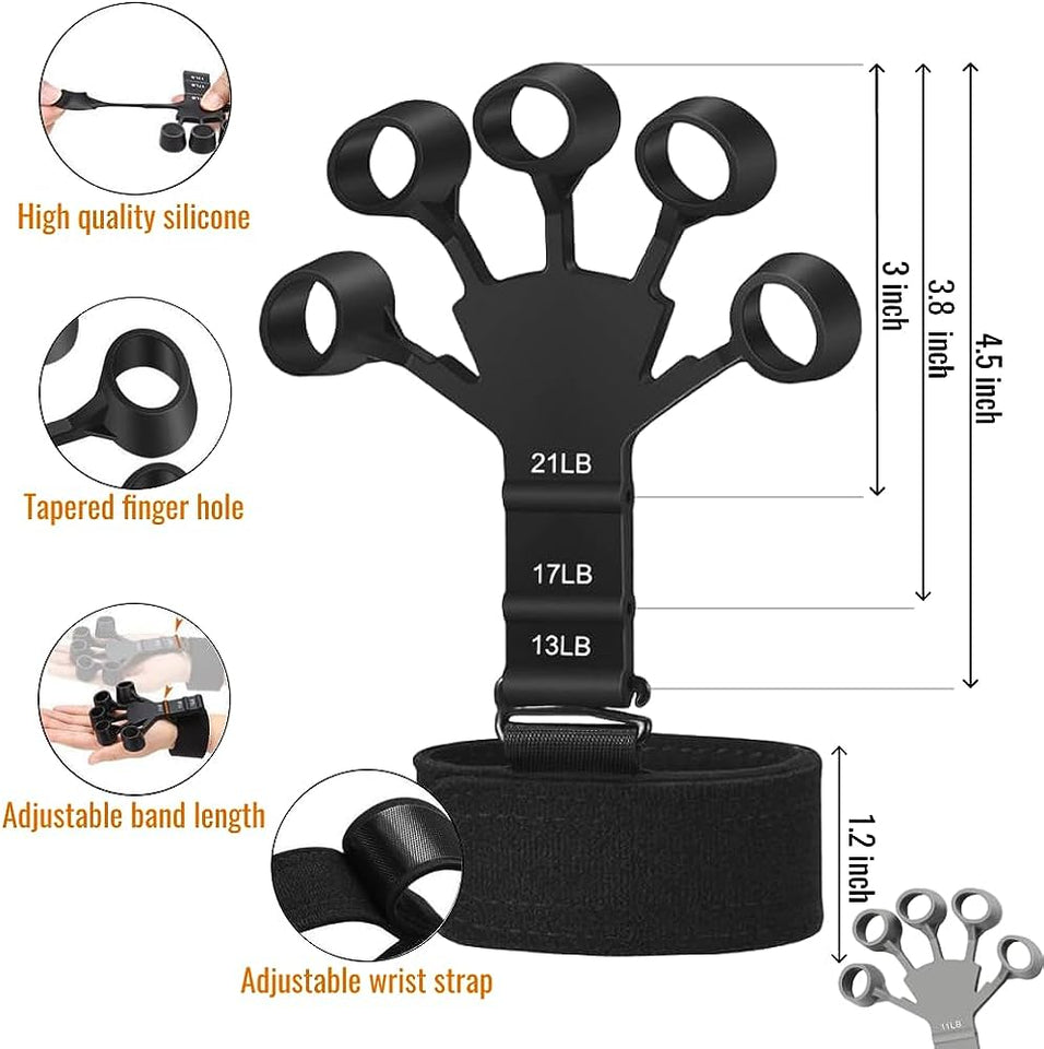 Silicone Gripster Hand Grip Trainer – Gentle Daily Care
