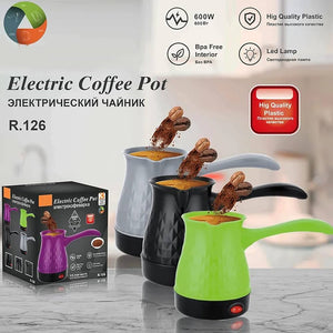 Portable Electric Turkish Coffee Pot & Tea Kettle 500ml